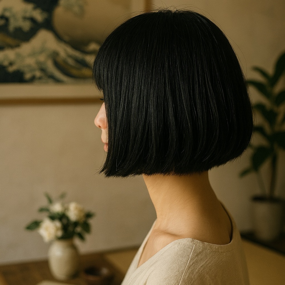 Sleek Black Women's Hair Wig